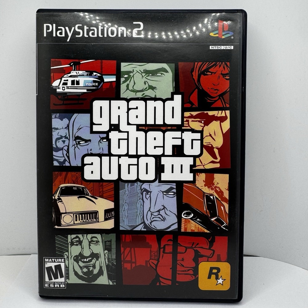 Grand Theft Auto III GTA 3 PS2 PlayStation‎ 2
